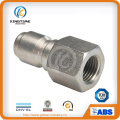 Stainless Steel Quick Release Female Thread Pipe Nipple (KT0413)